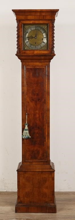 Appraisal: Lorenz Furtwangler Sohne grandmother clock German early th century Burled