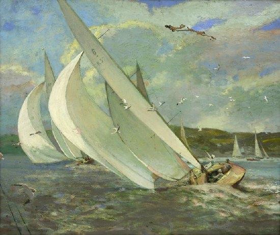 Appraisal: Robert Craig Wallace Rivalry in the Kyles Teignabruich Regatta Yawls