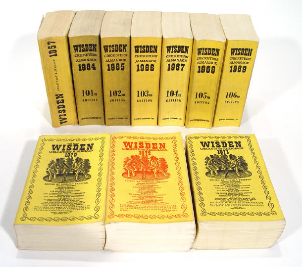 Appraisal: Ten Wisden Cricketers' Almanack volumes to