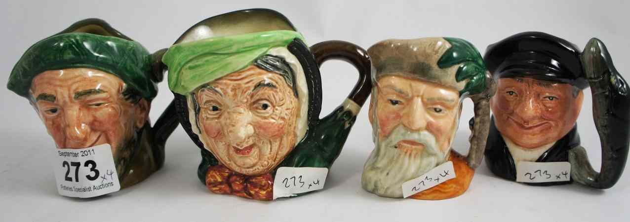 Appraisal: Royal Doulton Small Character Jugs Sairey Gamp Auld Mac and