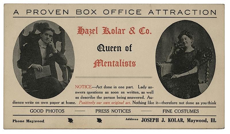 Appraisal: Collection of Contracts Photos and Other Ephemera of Hazel Kolar