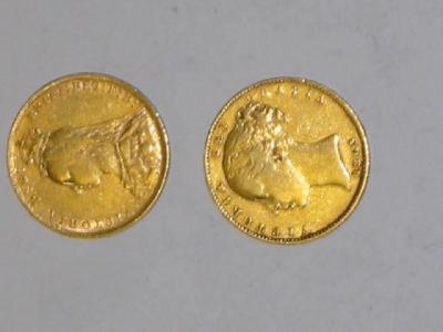 Appraisal: TWO VICTORIAN GOLD SOVEREIGNS and