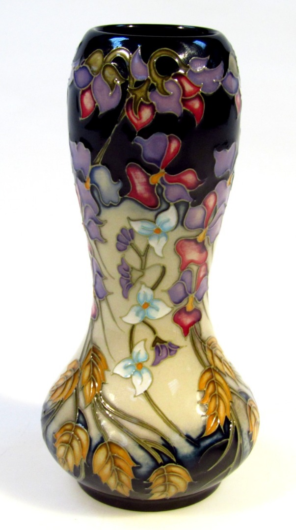 Appraisal: A Moorcroft pottery Fairies Foxglove vase by Kerry Goodwin of