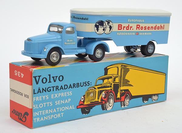 Appraisal: TEKNO VOLVO INTERNATIONAL TRANSPORT TRUCK LIGHT BLUE CAB LIGHT BLUE