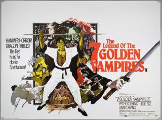 Appraisal: The Legend of The Golden Vampires - British Quad film