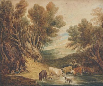 Appraisal: Albert Flamen Flemish b Rustics and an over-laden donkey Signed