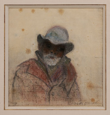 Appraisal: Elizabeth O'Neill Verner Charleston South Carolina - Old Man pastel