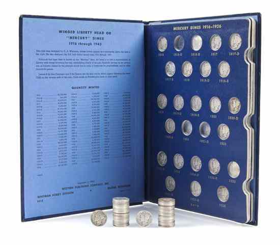 Appraisal: A Near Complete Set of U S Mercury Silver Dimes