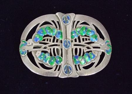 Appraisal: JESSIE MARION KING FOR LIBERTY CO BROOCH DATED silver and