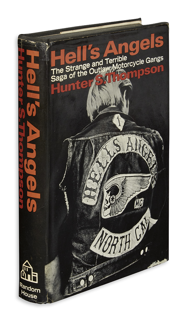 Appraisal: THOMPSON HUNTER S Hell's Angels vo publisher's cloth stamped in