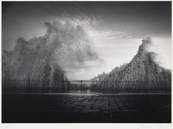 Appraisal: n a Michael Kenna British American born Wave Scarborough Yorkshire