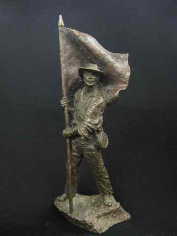 Appraisal: Mark Hopkins Bronze ''Pride of the South'' Confederate soldier ''