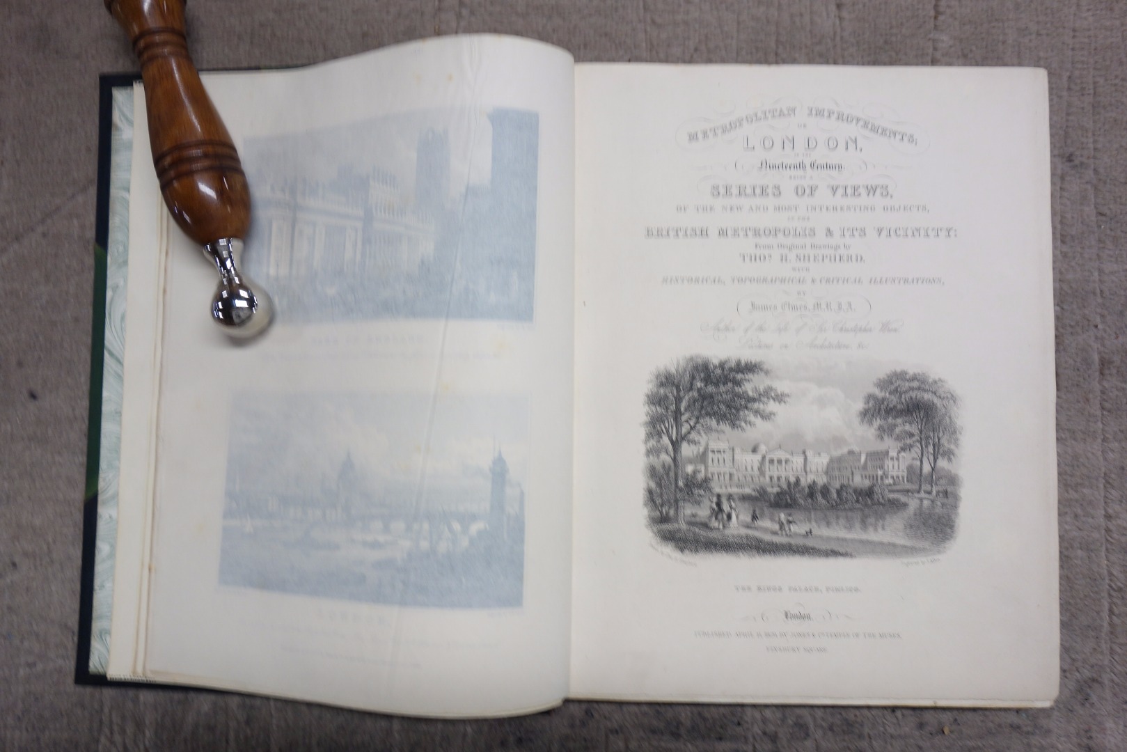 Appraisal: SHEPHERD T H Metropolitan Improvements or London in the Nineteenth