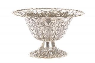 Appraisal: Loring Andrews Cincinnati Sterling Fruit Bowl American early th century