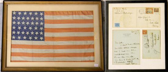 Appraisal: AMERICAN FLAG star ''Unofficial'' United States flag circa North Dakota