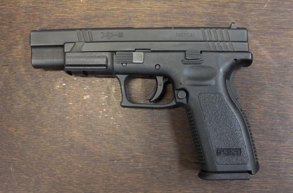 Appraisal: SPRINGFIELD ARMORY MODEL XD- TACTICAL SEMI AUTOMATIC PISTOL mm caliber