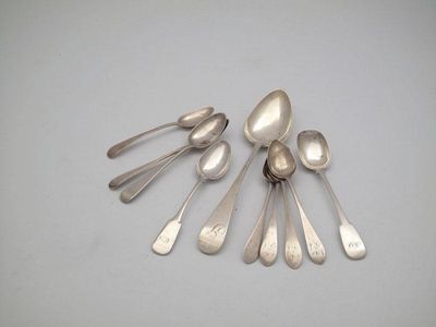 Appraisal: Ten th century Aberdeen-made various spoons A set of four