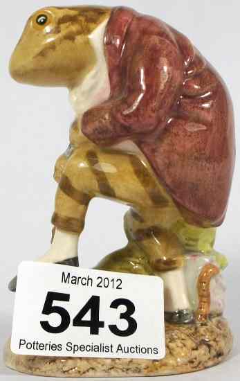 Appraisal: Royal Albert Beatrix Potter Figure Mr Jeremy Fisher Digging BP