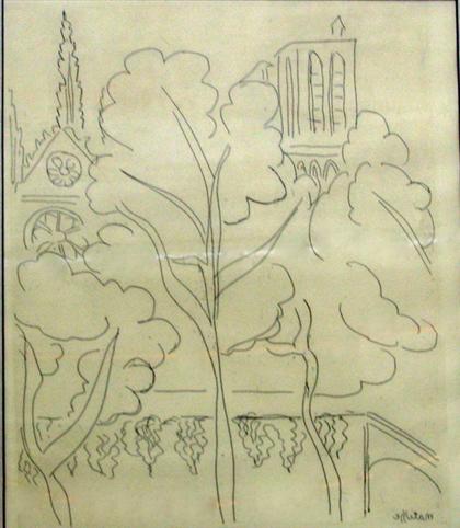 Appraisal: two prints HENRI MATISSE french - from 'ville de paris'