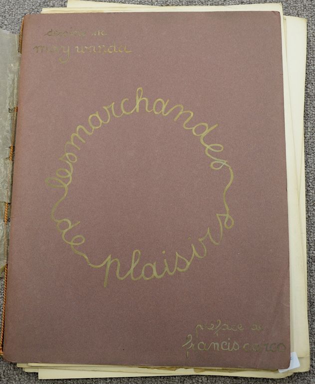 Appraisal: Les Marchandes De Plaisirs by May Wanda preface by Francis