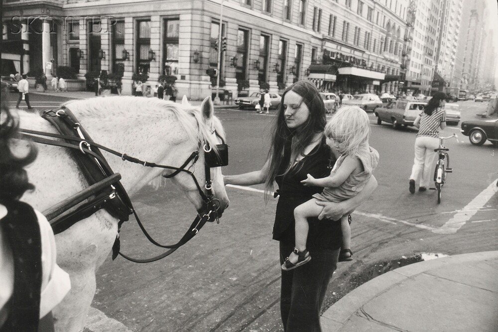 Appraisal: Garry Winogrand American - Untitled New York City from the