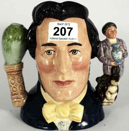 Appraisal: Royal Doulton Large Two Handled Character Jug Sir Henry Doulton