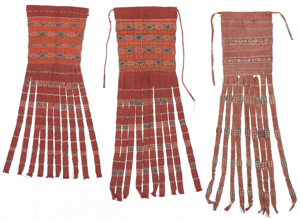 Appraisal: Timor Headhunter Skirts Headhunter skirts pilu salaf early th century