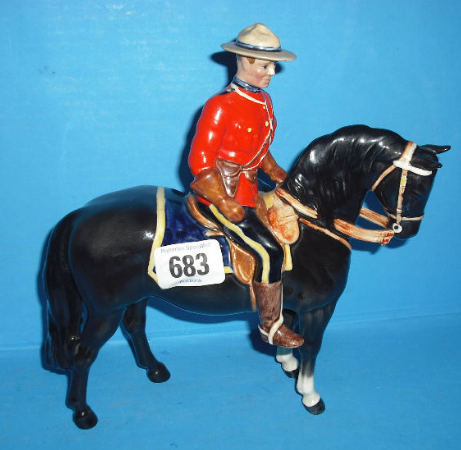 Appraisal: Beswick Canadian Mountie on Horseback