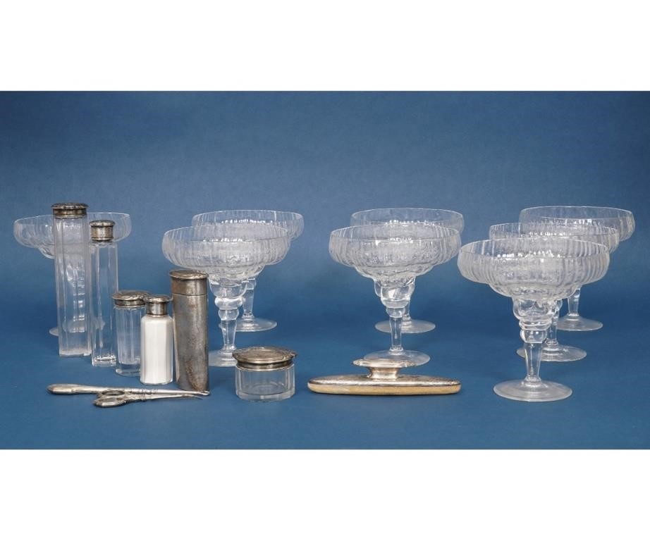 Appraisal: Set of eight Rosenthal large sherbets h together with a