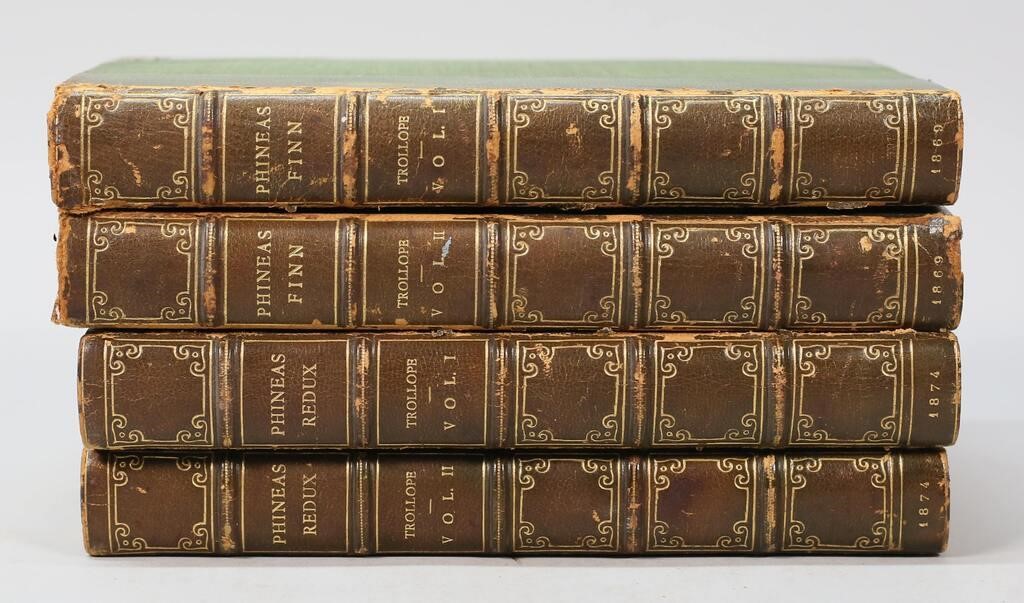 Appraisal: Anthony Trollope England - sets of first edition books Phineas