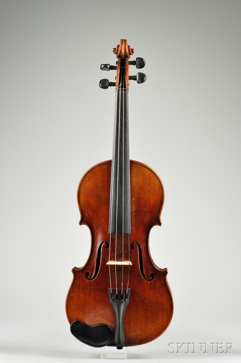 Appraisal: Markneukirchen Violin Ernst Heinrich Roth c unlabeled length of back