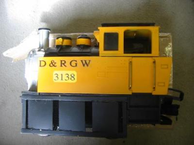 Appraisal: An American style G scale - - tank locomotive finished