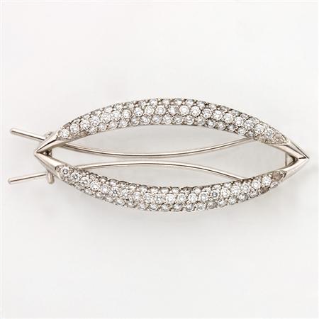 Appraisal: Diamond Barrette Estimate -