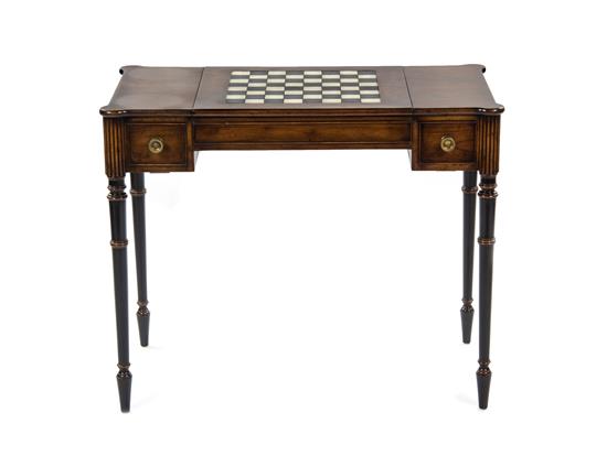 Appraisal: Sale Lot A William IV Mahogany Games Table having a