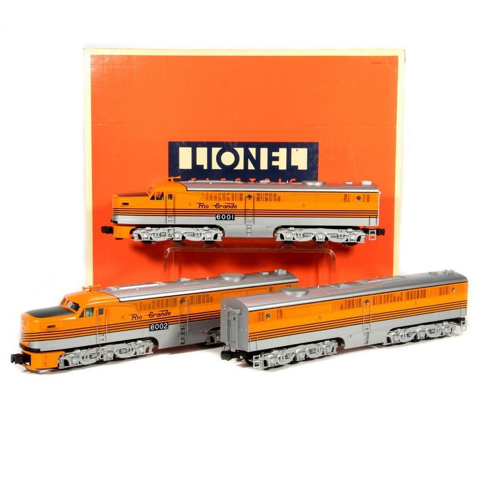 Appraisal: Lionel - O Gauge Denver and Rio Grande PA-PB-PA Set