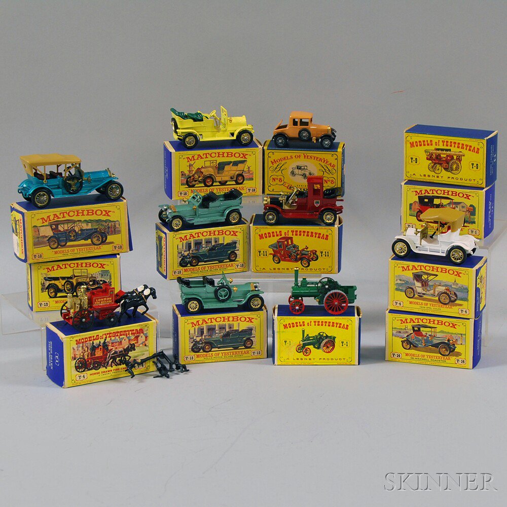 Appraisal: Thirteen Matchbox Toys Models of Yesteryear Vehicles including Maxwell Roadster