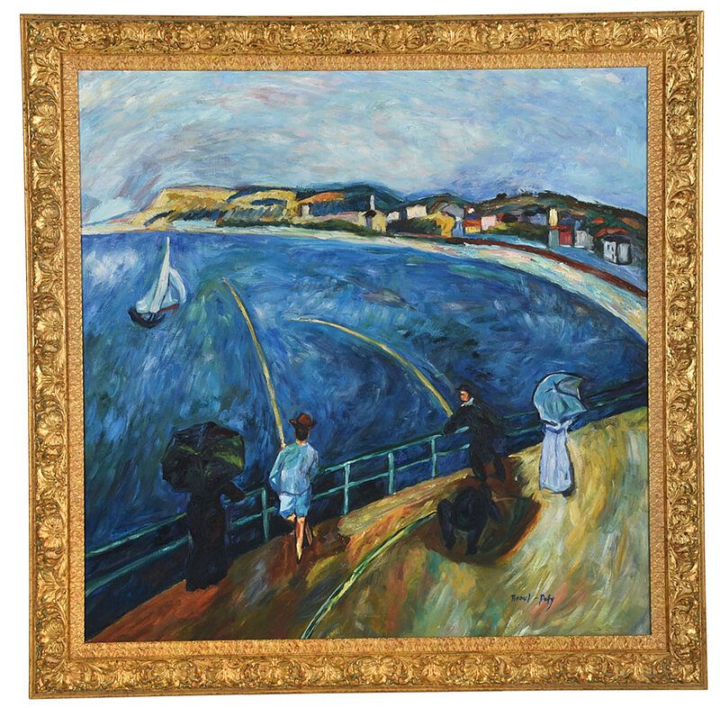 Appraisal: After Raoul Dufy French - La Plage de Sainte-Adresse bears