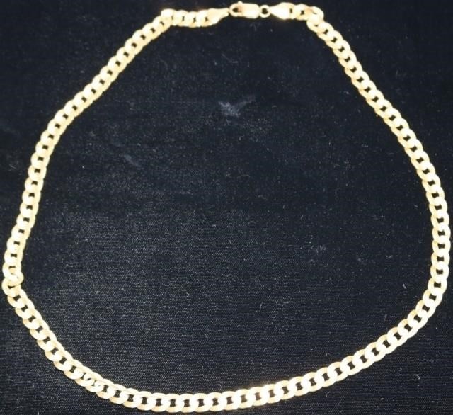 Appraisal: KT ITALIAN GOLD LADY'S NECKLACE DWT