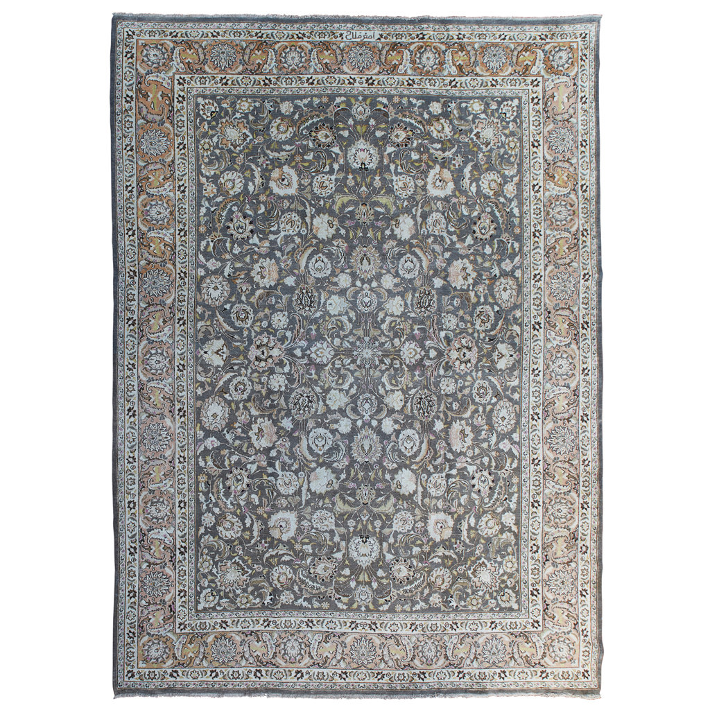 Appraisal: TABRIZ CARPET NORTHWEST PERSIA EARLY TH CENTURY the grey field