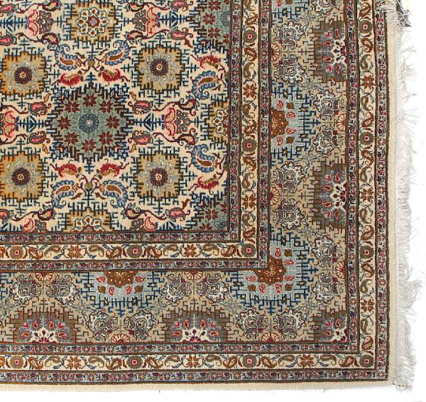 Appraisal: A Kashan carpet size approximately ft x ft