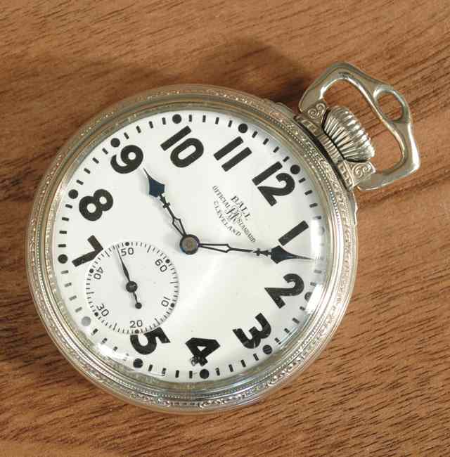 Appraisal: BALL OFFICIAL RAILROAD STANDARD POCKET WATCH Ball Watch Co Illinois