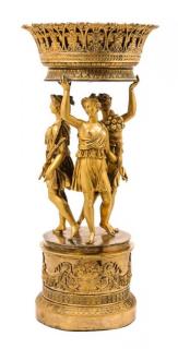 Appraisal: An Empire Gilt Bronze Centerpiece manner of pierre-philippe thomire th