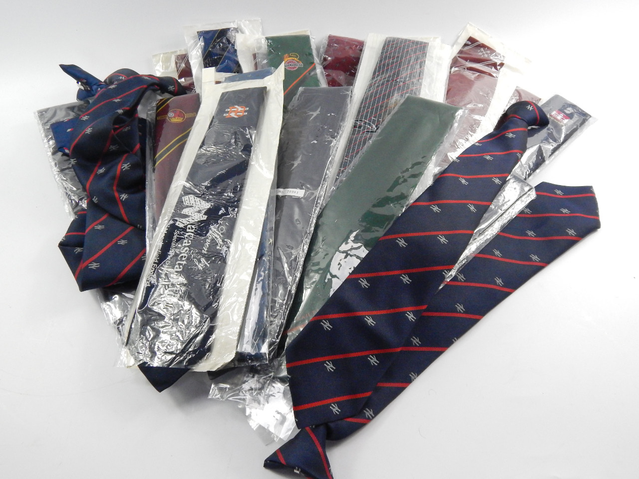 Appraisal: Railwayana a quantity of shirt ties including British Railways Railtrack