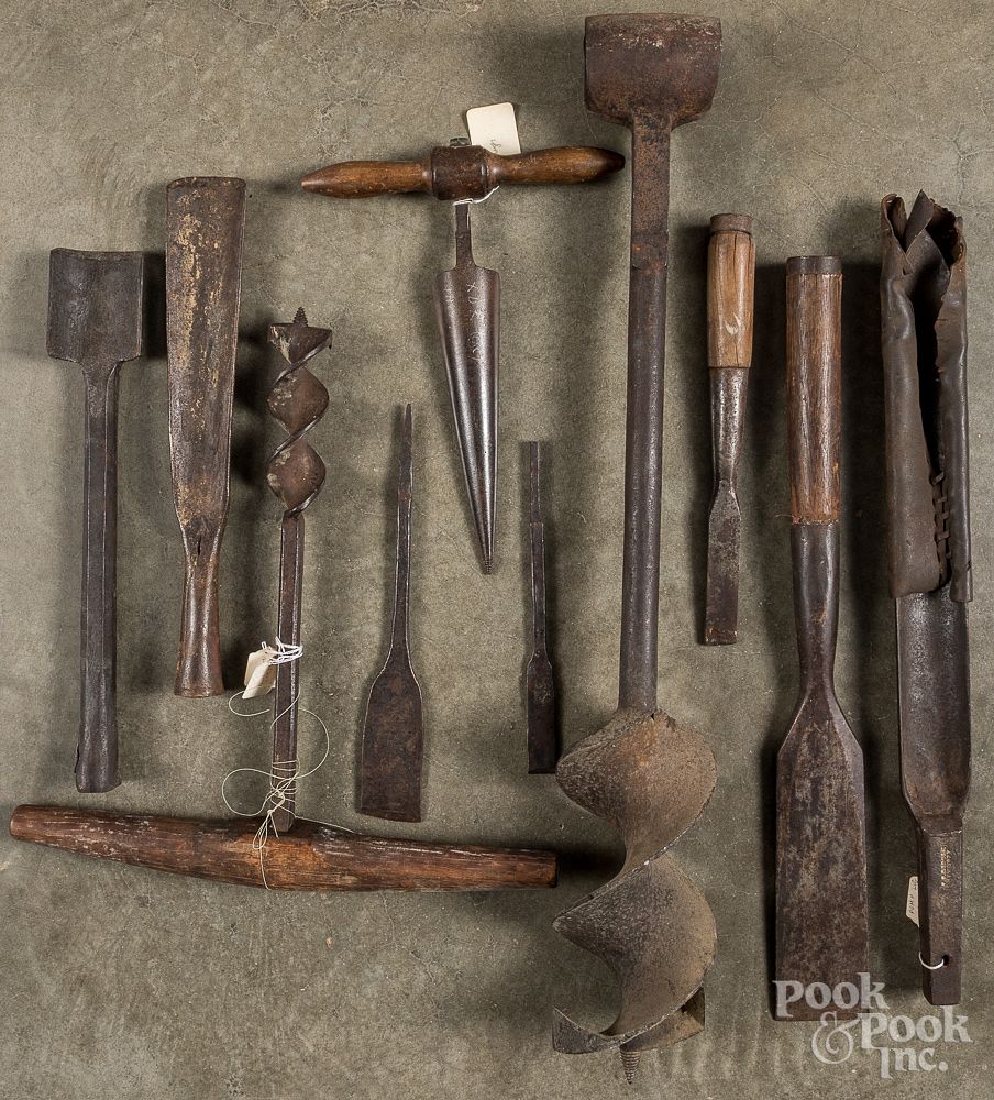 Appraisal: Miscellaneous tools Miscellaneous tools to include a massive Little New