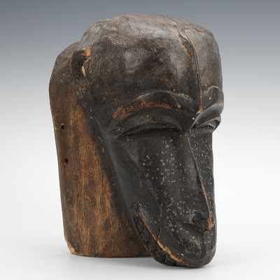 Appraisal: Zoomorphic African Mask Mask in the likeness of an ape