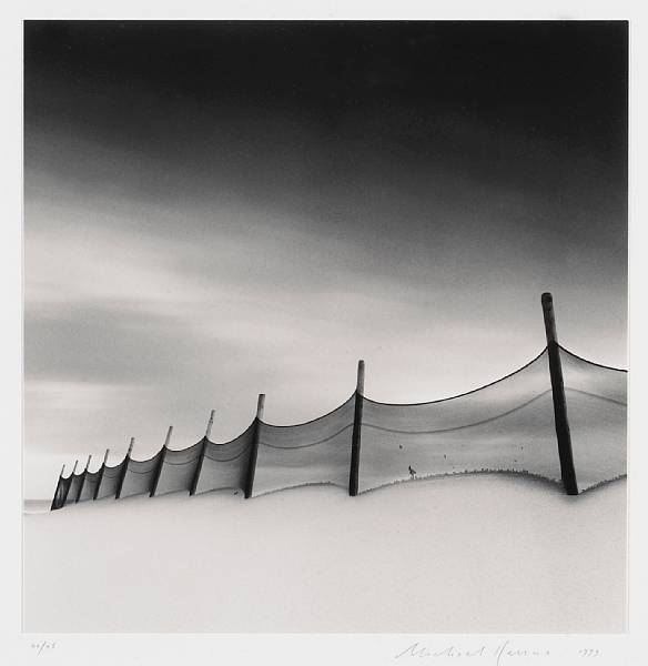 Appraisal: Michael Kenna British American born Wind-Swept Beach Calais France Toned