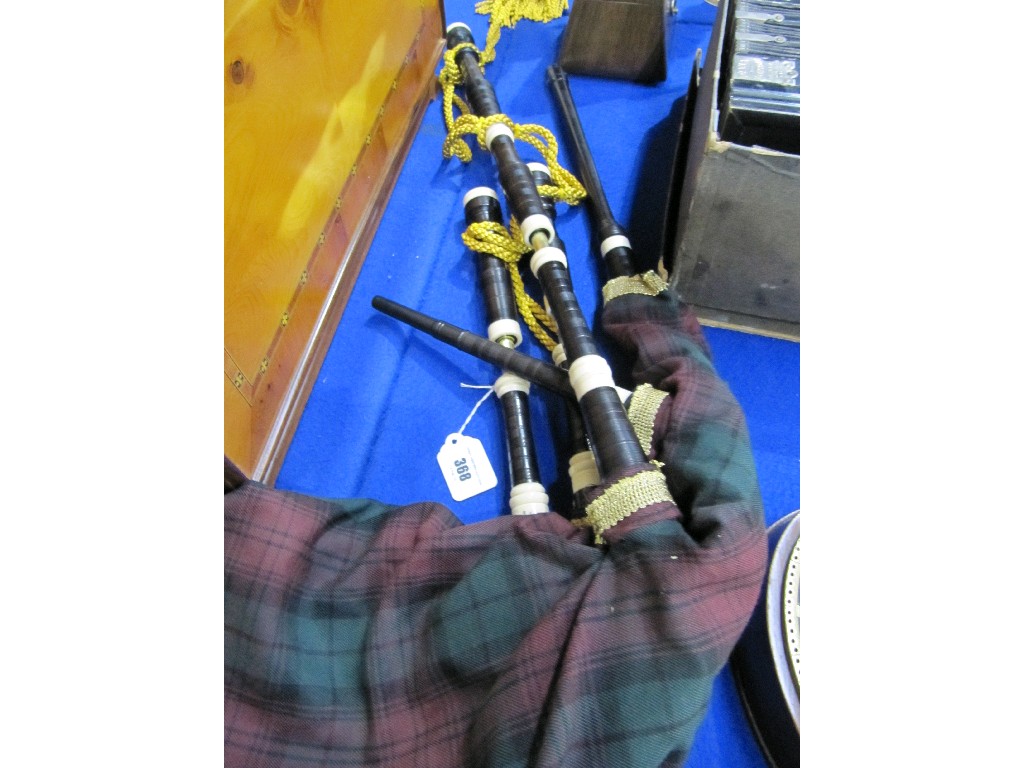 Appraisal: Small set of bagpipes