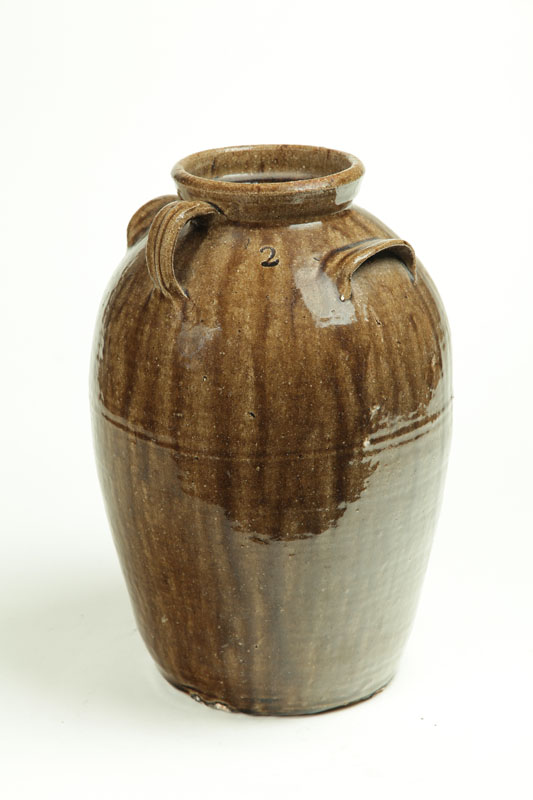 Appraisal: STONEWARE JAR North Carolina late th century Marked '' ''