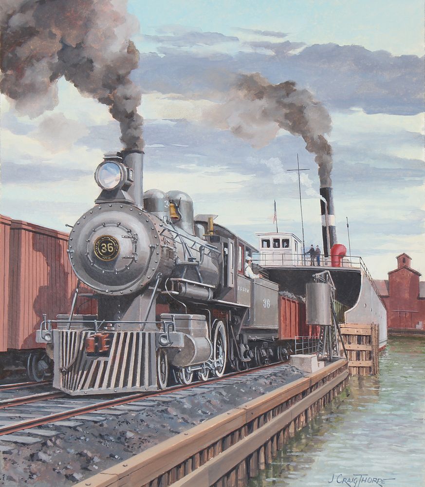 Appraisal: J Craig Thorpe B Wisconsin Locomotive J Craig Thorpe American