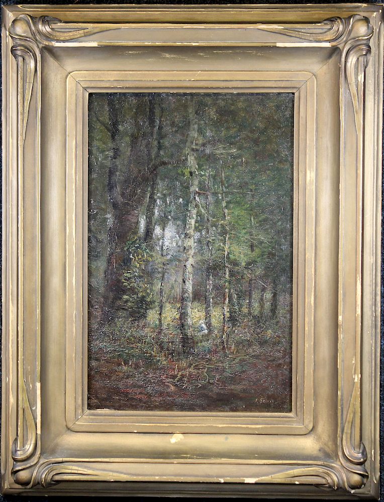 Appraisal: John Semon American - John Semon - Painting of an